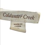 Coldwater Creek  Women's Jacket Coat Zip Pockets Olive Green Size 18 Photo 2