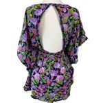 Victoria's Secret  Deep Plunge Floral Coverup Caftan Photo 13
