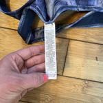 Nike  Women’s Dri-Fit Blue Swirl Patterned Sports Bra Size Medium EUC Photo 5