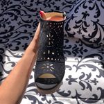 Marc Fisher Black Wedges Photo 1