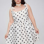 Cider  Mini Polka‎ Dot Dress Photo 0