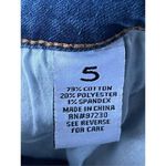 Almost Famous B6  Women's Denim Frayed‎ Flared Jeans Blue Size 5 Photo 3