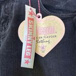 Bubblegum  USA Skull Skinny Jeans Black Stretch Y2K Goth Emo Punk Size 11/12 Photo 10