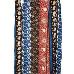 Vintage Paquette Byer California Wrap Maxi Skirt/ Beach Coverup Rayon Size 1X Blue Photo 0