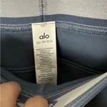 Alo Yoga  Airlift High Waist Suit Up Legging in Bluestone / White Photo 6