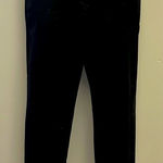 MICHAEL Michael Kors Black Cotton Button & Zipper Straight Dress Pants Photo 0