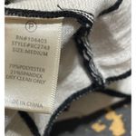 JOA Knit Skater Dress Black White Check M Medium Y2K Fit and Flare Mini Photo 5