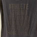 SoulCycle  Burnout Rhinestone Tank‎ Top Womens Size S Gem Bling Rare Gray Photo 4
