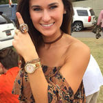 None Floral Off-Shoulder Crop Top in Brown Photo 0