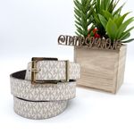 Michael Kors MK Signature Reversible Leather Belt Photo 1