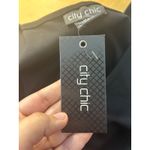 City Chic  Dress Size 16 Black Bodycon Office Siren Club Party Holidays NWT Photo 9