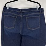 Talbots Women's High Rise Cotton Blend Slim Ankle Jeans Dark Wash Blue Size 18 Photo 3