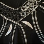 Lauren Michelle London Milan New York Paris Size 2X Black and White Dress Top Photo 4