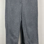 Ann Taylor Loft Blue Speckled Julie Cotton The Rivera Pant Size 4 Photo 0
