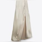 ZARA BLOGGERS FAVE! SATIN EFFECT Buttoned Slip Dress Photo 10