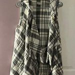 Jolt Hooded Plaid Vest - Women's Coats/Jackets in grey Ivory | Button Sz M Photo 1