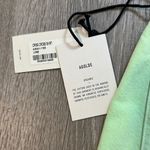 AGOLDE Sz 24 Criss Cross Jean Lime Green A-Line Mini Skirt Resort Wear Photo 4