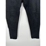 Anthology Jeans Women 16 LONG Black Denim Slim Stretch Waist Pockets Photo 1