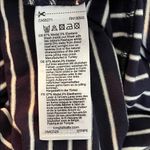 NWT Long Tall Sally Striped Navy and White Stretch Jersey Knit Dress Photo 14