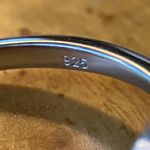 London Blue Topaz Sleeping Beauty Turquoise Sterling Silver Ring Size 9 Photo 5