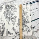 Herman Geist  Toile Print Cropped 100% Cotton Pants Trouser Black White [Size 12] Photo 7