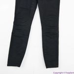 Madewell NEW 10" High-Rise Skinny Jeans in Black Frost: Button-Front Edition, 23 Photo 5