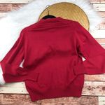 Givenchy Vintage 1980’s  sport red neck‎ tie sweater Photo 3