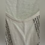 Eileen Fisher  100% linen tank top with immaculate green beading & slight… Photo 6