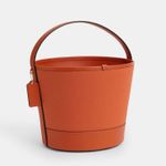 Coach 2024 Trick Or Treat Bucket Halloween with Orange Pumpkin CW533 NWT Photo 1