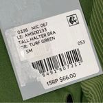 Antonio Melani NEW With Tag  Turf Green Halter Bra Ribbed Bikini Top size Small Photo 5