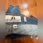 Juicy Couture  Shorts Blue Jean Y2K Cut Off Shorts Studded pocket size 28 Photo 5