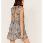 Cleo + Wolf women’s southwestern print tie dress Photo 3