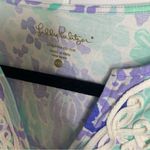 Lilly Pulitzer  Marina Shirt Dress Lillys Lilac Nice‎ Ink Pima Cotton Size XXS Photo 3