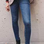 Madewell 10" High-Rise Skinny Jeans in Wendover TENCEL MA616 Size 32 Photo 0