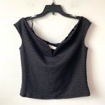 ASTR  The Label V-Wire Off The Shoulder Knit Top Black‎ XL Photo 2