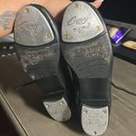 Capezio  Black Tele Tone Tap Shoes with Strap and Rounded Toe Photo 2