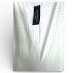 Isaac Mizrahi NWT  white, sleeveless shift dress with a textured knit Large Photo 2