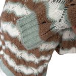 ZARA  Women's Striped Knit Sweater Size S Multicolor 3/4 Sleeve Pullover Photo 2