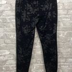 Soft Surroundings  Black Floral Metallic
Twilight Ponte Leggings Photo 3