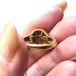 SHAY Diamond Baguette Pinky Ring Yellow Gold/Diamond Gold Photo 4