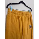Disney  Parks Disneyland Resort Mickey Hoodie Jogger Set Yellow L Top M Bottoms Photo 4
