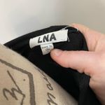 LNA  Black Cutout Tank Dress‎ sz L Photo 7