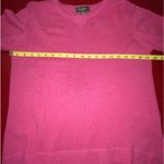 Eddie Bauer  Lambswool Sweater Woman’s M Pink Pullover Preppy Y2K Soft Knit Top Photo 1