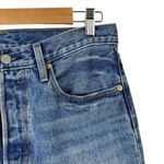 Levi's 501S Skinny Jeans in Old Hangouts Button Fly Denim Size 30 Distressed Mom Photo 4