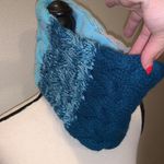 No Boundaries  Blue green Apollo knit fleece circle neck warmer scarf Photo 2