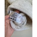 Orvis  Womens Quilted Sweater Heather Pullover Diamond Pattern Mock Neck Cozy XS Photo 9