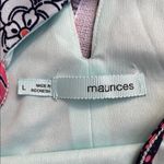 Maurice's  NWOT Blue and Orange Halter Sundress Mini Photo 6