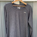 Under Armour  Gray Fitted heatgear Long Sleeve Tee‎ Photo 0