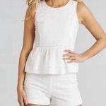 Lauren James Juliet Peplum Eyelet Blouse Photo 2