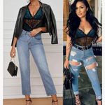 Avidlove One Piece Snap Crotch Teddy Bodysuit Contrast Lace Mini Babydoll Small Photo 1